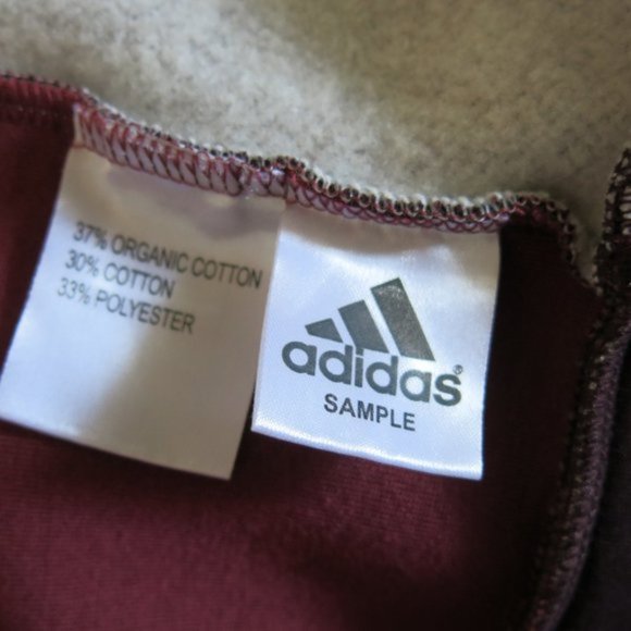 Stella McCartney for Adidas Maroon Hoodie Jacket - Size Small - Picture 6 of 6